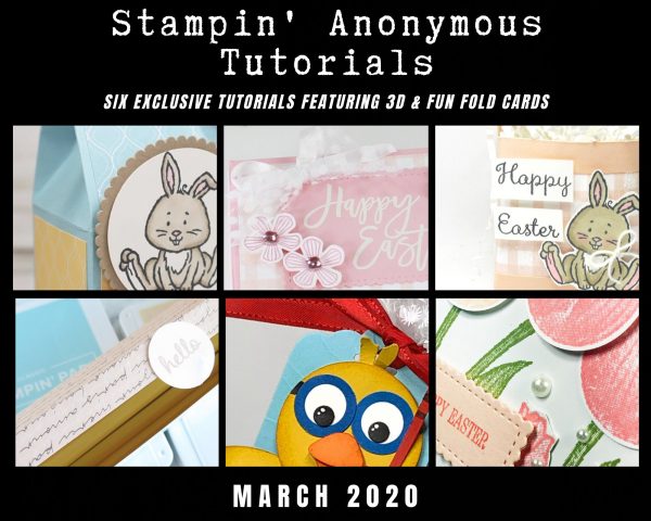 March 2020 Stampin' Anonymous Tutorial