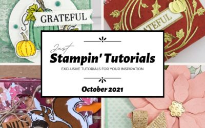 October Just Stampin’ Tutorial and Host Code