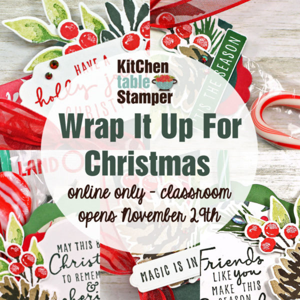 Wrap It Up for Christmas 2021 Online Class