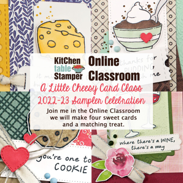 A Little Cheesy Online Cards & Treat Class