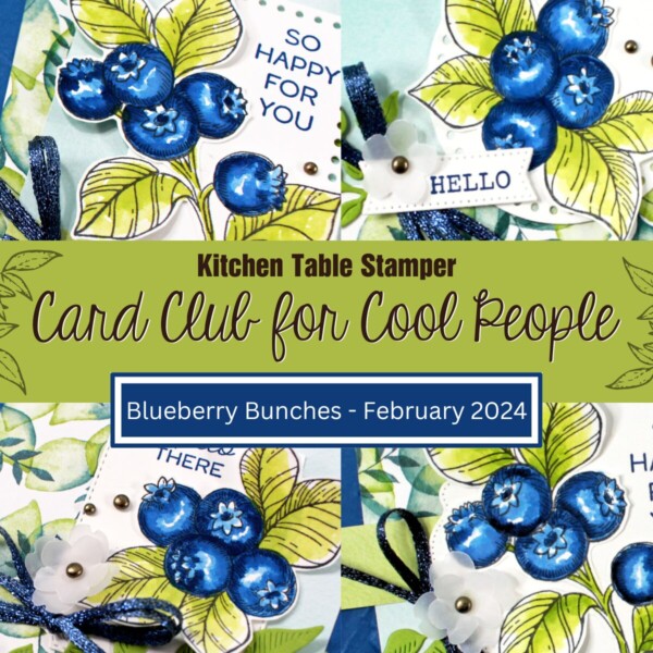 Blueberry Bunches - Card Club for Cool People