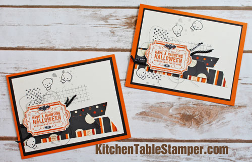 Stampin Up Labels to Love Halloween Card Tutorial