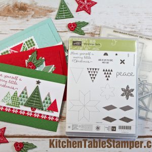 Quilted Christmas Stamp a Stack