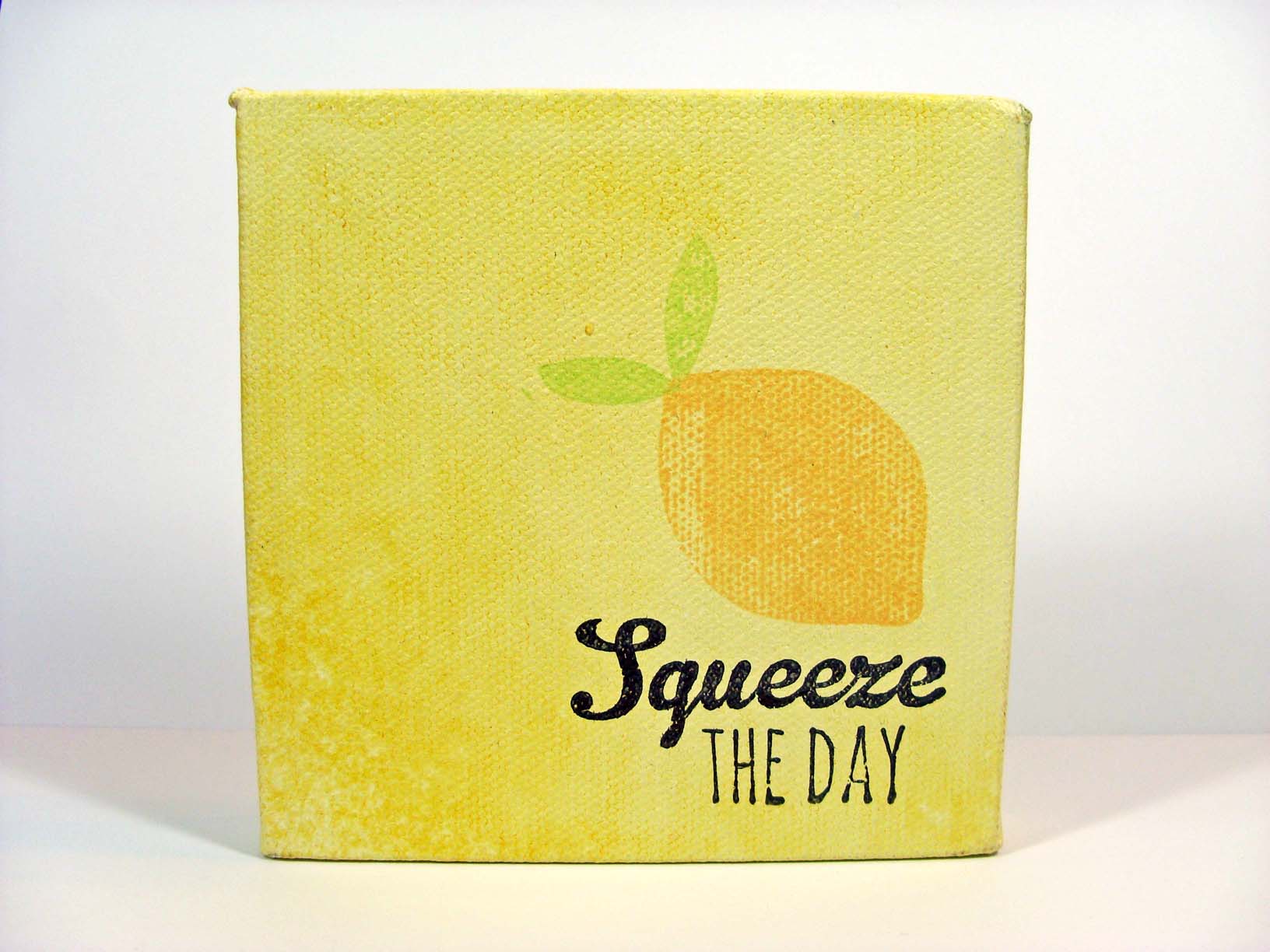 squeeze the day canvas