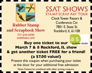 Stamp Scrap Art Tour Coupon