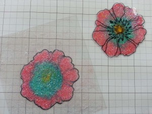 Splash Stained Glass Technique