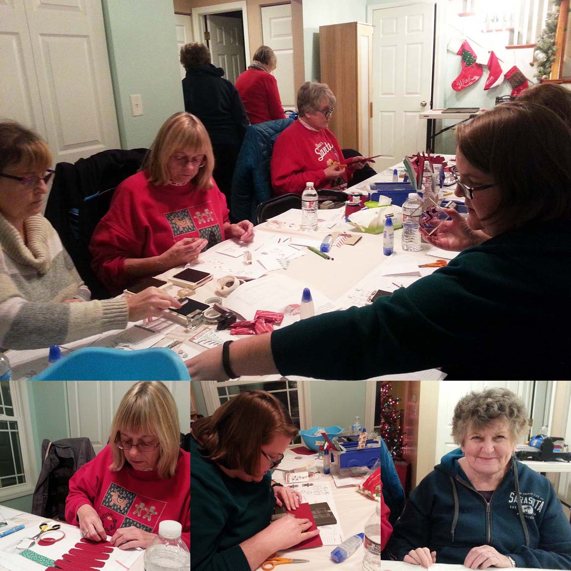 Wrap It Up for the Holidays Paper Crafting Class Stampin’ Up in the Chicago Area