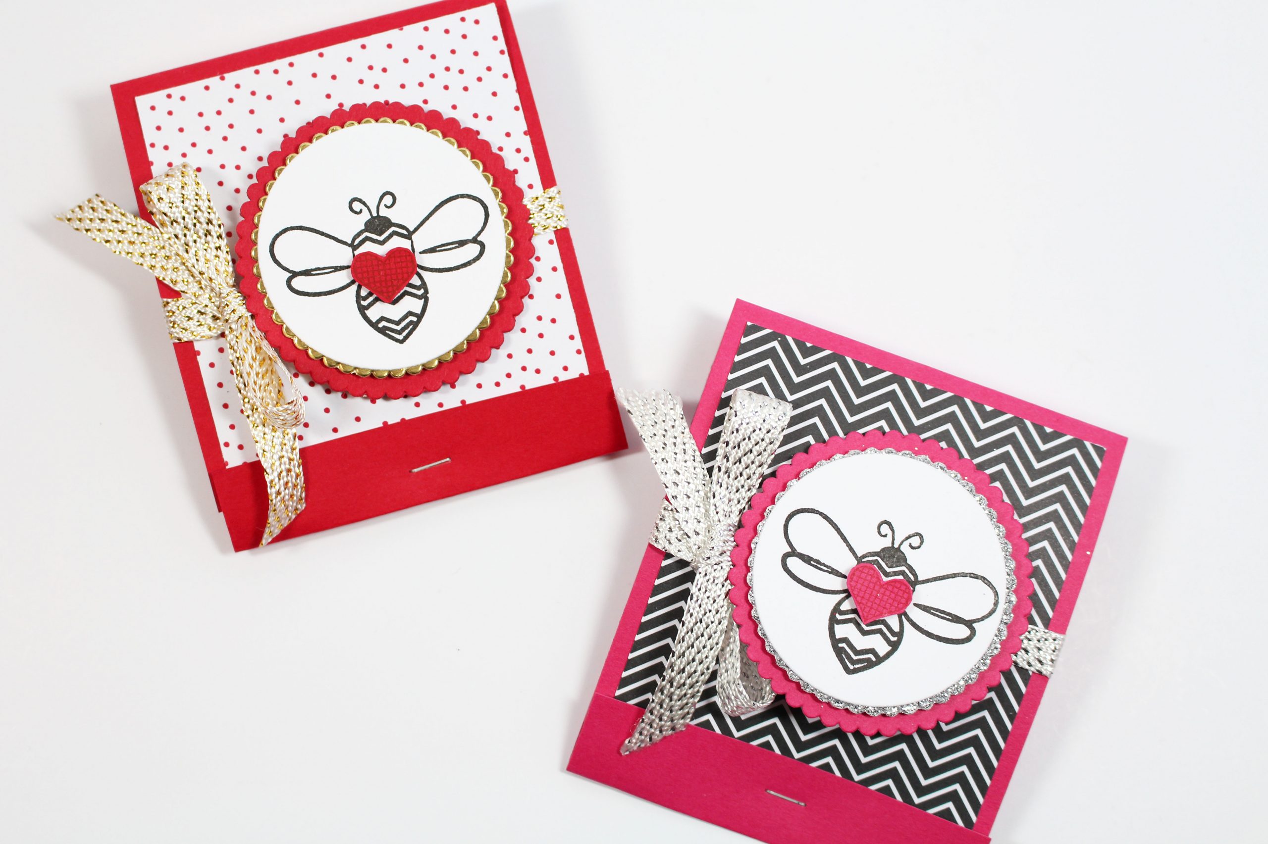Stampin’ Up! Pun Intended goes Valentine’s Ghirardelli Matchbook Treat