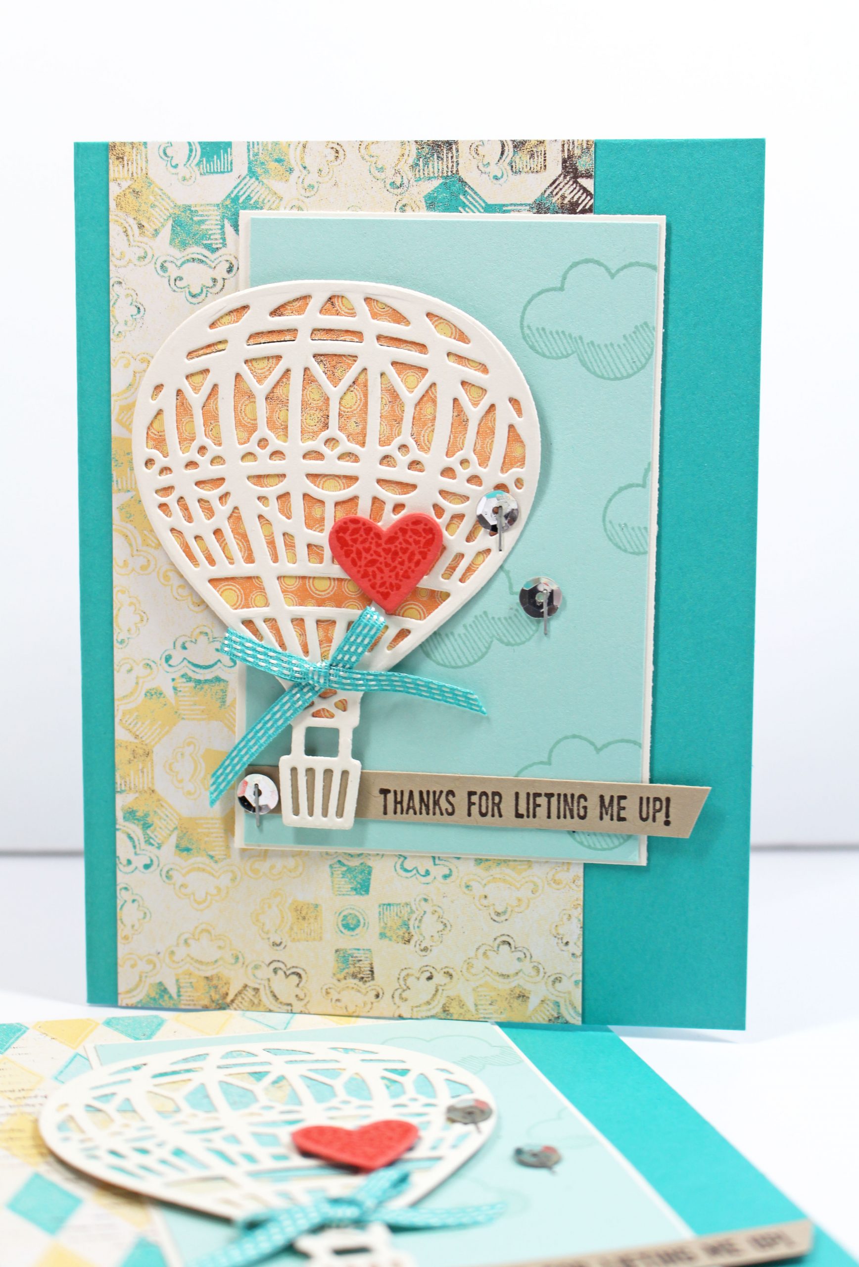 Chicago Area Stampin’ Up! Demonstrator March Class Sample – Lift Me Up