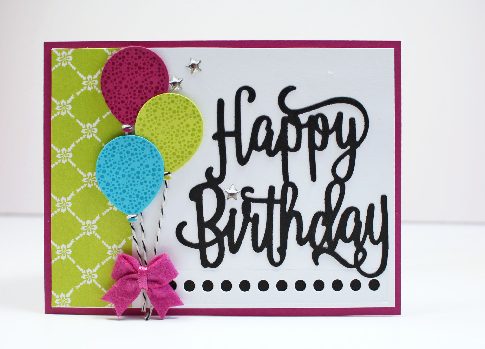Happy Birthday Gorgeous Handmade Birthday Card