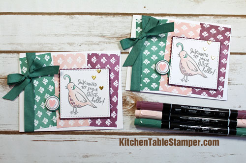 Stampin Up Quirky Critters Card Making Tutorial