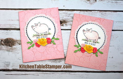 Stampin Up This Little Piggy Card Making Tutorial