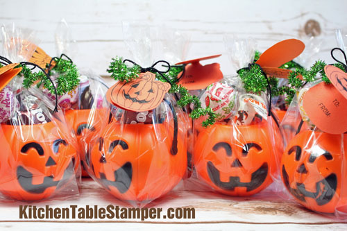 Seasonal Chums Pumpkin Halloween Treat