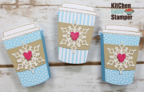 Snowfall Thinlits Coffee Cups Framelits Lip Balm Box