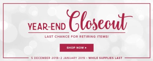 Year End Close Out!  Holiday Catalog Products WHILE SUPPLIES LAST.