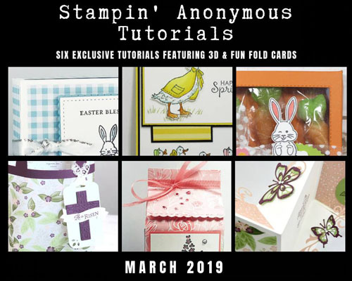 March Stampin’ Anonymous Tutorial – Buy it OR two ways to get it FREE!