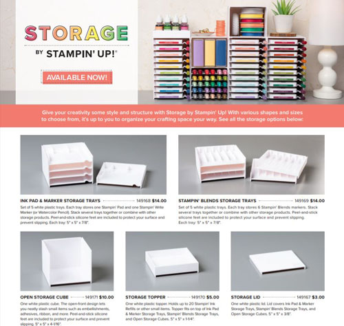 Storage by Stampin' Up!