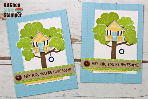 Treehouse Adventure – May 2019 Paper and Ink Card Class Series Video 3 of 4
