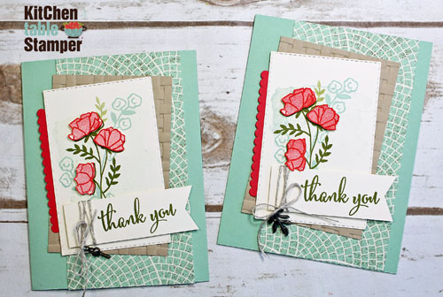 Coffee and a Card Tomorrow! Love What You Do Thank You Card Tutorial