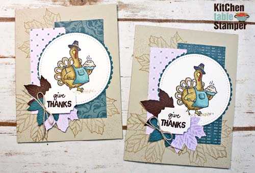 Stampin’ Up! Birds of a Feather Give Thanks Card Tutorial