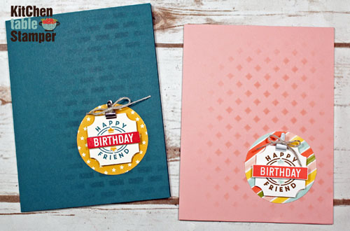 Darling Label Punch Box Birthday Card – Coffee and a Card Tomorrow!