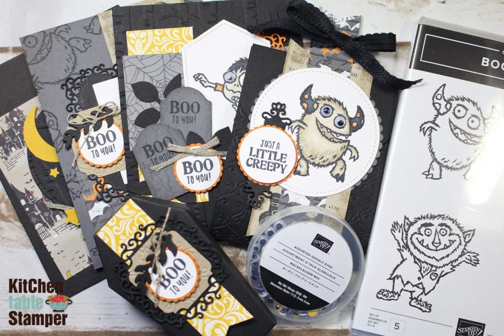 Kitchen Table Stamper September 2019 Online Classroom - Boo To You ...
