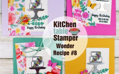 Piece of Cake Wonder Recipe #8 Debut – Craft Social Card Making Taboo