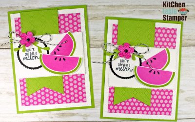 Cute Fruit Watermelon Fun Fold Card Tutorial – Mystery Card July 16, 2020
