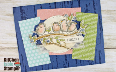 Seaside Notions, Free as a Bird Stamp a Stack Design TWO, Wonder Recipe #9