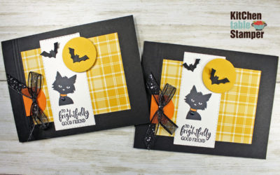 Ghoulish Goodies Stamp a Stack Card Class Video 1 of 4 – August 2020