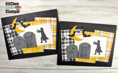 Ghoulish Goodies Stamp a Stack Card Class Video 4 of 4 – August 2020