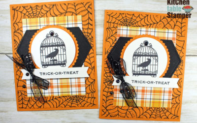 Ghoulish Goodies Stamp a Stack Card Class Video 3 of 4 – August 2020