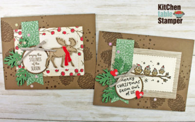 Merry Moose, Have a Hoot Stamp a Stack Cozy Christmas – Design #4