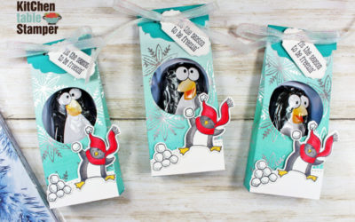 Freezin’ Fun Penguin Pals Treat Bag Tutorial