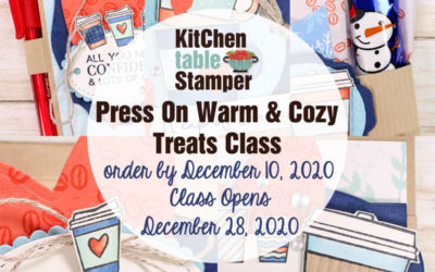 Introducing the Warm & Cozy Treats Class featuring Stampin’ Up! Press On