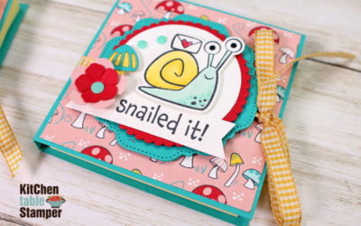Stampin’ Up! Snailed It Sticky Note Cover Tutorial
