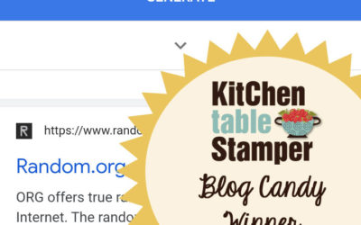 BLOG CANDY WINNERS! Stampin’ Anonymous, and Host Code is BACK.