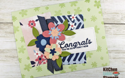 Congrats, You’re So Fancy, In Bloom Stamp a Stack Card Class Design #2