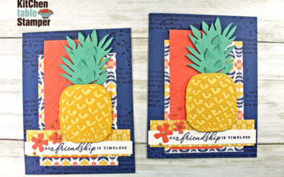 How to make an easy card for a friend,Timeless Tropical & In the Tropics from Stampin’ Up!