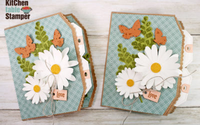 How to make a lunch bag card – Daisy Lane and Quiet Meadow Bundle