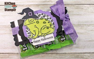 How to make a Halloween Treat using an Acetate Card Box