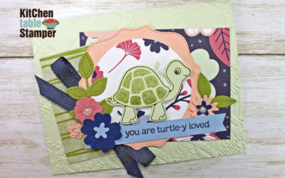 Turtle Friends Stamp a Stack Card Class Video 1 of 3, Turtle-y Loved