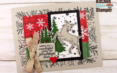 Peaceful Deer Christmas Stamp a Stack – Friendships Dear, Card 4 of 4