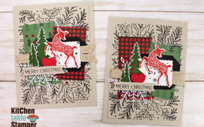 Peaceful Deer Christmas Stamp a Stack – Oh What Fun, Merry Christmas, Card 3 of 4