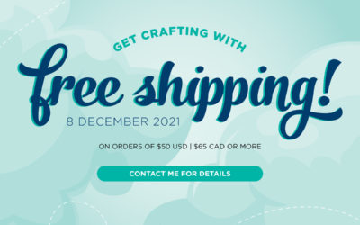 FREE SHIPPING – today only!