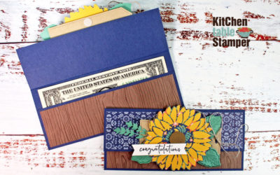 Celebrate Sunflower Money Envelope – Check Gift Holder