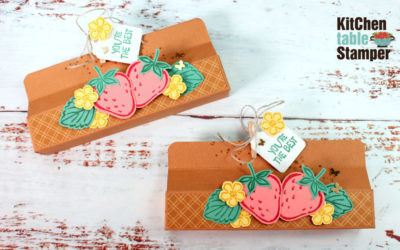 Sweet Strawberry Mentos Tote Treat Box Tutorial