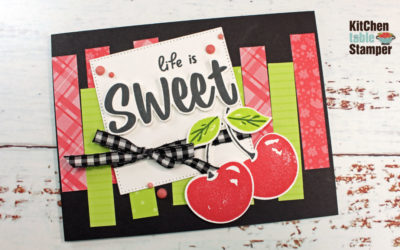 Fun with Parts and Pieces Sweetest Cherries – Life is Sweet, Card 1 of 3