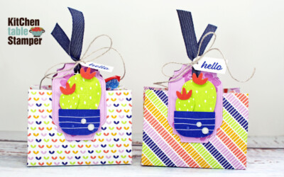 Cactus Cuties 6 x 6″ Designer Series Paper Treat Bag Tutorial