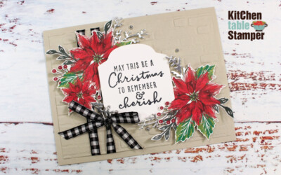 Christmas In July Inspiration Kitchen Challenge – Here’s My Card!